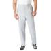 Men's Big & Tall Fleece Open-Bottom Sweatpants by KingSize in Heather Grey (Size 6XL)