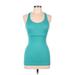 Nike Active Tank Top: Blue Activewear - Women's Size Medium