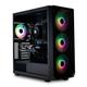 Fierce RGB Gaming PC - AMD Ryzen 7 5800X3D 3.4-4.5GHz, RX 6750 XT 12GB, 16GB RAM 3200MHz, 1TB NVME M.2 SSD, 650W PSU, Windows 11,RGB Gaming PC Case