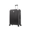 ATX Extra Large Suitcase 32-Inch ABS Lightweight Luggage with 4 Dual Spinner Wheels and Built-in TSA Lockk (Gun Metal Grey, 132Liter)