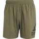 ADIDAS Herren Shorts Big Logo CLX Short-Length, Größe S in Braun