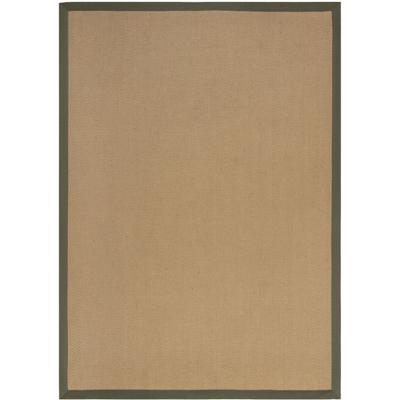 Teppich FLAIR RUGS "Kira", grün, B:160cm H:3mm L:230cm, Jute, Kunstfaser, Teppiche Image