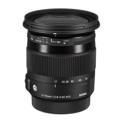 Sigma Used 17-70mm f/2.8-4 DC Macro OS HSM Contemporary Lens for Nikon F 884306