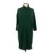 Louche Casual Dress - Sweater Dress: Green Dresses - Women's Size 6