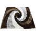 Brown 72 x 1.5 in Area Rug - Mercer41 Heller Abstract Handmade Tufted Area Rug Polyester | 72 W x 1.5 D in | Wayfair