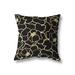 Corrigan Studio® Outdoor Pillow Cover & Insert Polyester/Polyfill blend in Yellow | 17 H x 17 W x 4.3 D in | Wayfair