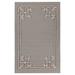 White 2' x 3' Indoor Area Rug - Beth Lacefield for Surya Alameda Dove Gray Area Rug | Wayfair AMD1019-23