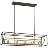 Euclid by Z-Lite Olde Brass + Bronze 10 Light Island Pendant