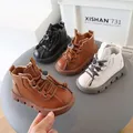 Boys Boots Kids Ankle Boots 2023 Autumn Winter Brand New Toddlers Children Fashion Boots for Little