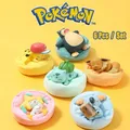 6 Pcs/Set Pokemon Pikachu Bulbasaur Anime Figures toys Sleep Starry Dream Series Action Figure