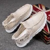 Neue Casual Ausgefranste Leinwand Schuhe Für Männer Sommer Atmungsaktive Espadrilles Mann Slip Auf Distressed Turnschuhe Männlichen Ultra Licht Boot Schuhe