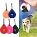 Pnellth Garbage Bag Clip Teardrop-shaped Portable Anti-Skid Long-lasting Hold Silicone Pet Waste Bag Clip