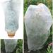 Agfabric 1.5 oz. 6 ft. Dia x 100 ft. Plant Cover Frost Blanket, 3D Tube Plant Cover - 6'*100'