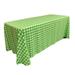 Polyester Gingham Checkered Rectangular Tablecloth