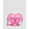 Leather Heart Shaped Bag Pink - Pink - Dr. Martens Backpacks