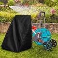 Hose Reel Covers Garden Hose Reel Cover Winding Reel Hose Accs Dustcover Spare Freestanding Hose Cart Protector for Rewind Hose Storage Rack Black