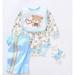 Pedolltree Reborn Baby Dolls Clothes Boy 18 inch Light Blue Outfits Sets for 17-19 inch Reborn Doll Newborn
