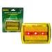 Hawk Yellow Bicycle Clip-on Tail Light - 3 Red LEDs Lights Inside : ( Pack of 2 Bicycle light ) - FL-60248-Z02