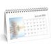 2024 Monthly Desktop Tent Calendar Scenic 8.5 x 4.5 Inches January - December (HOD3649-24)