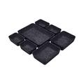 DagobertNiko Desk Drawer Organizers Trays Felts Storage Bins Drawers Dividers Drawers Organizer Bins 7 Pack