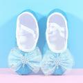 LYCAQL Kid Shoes Dance Shoes Warm Dance Ballet Performance Indoor Shoes Yoga Dance Shoes Big Girl Shoes Size 5 (Blue 11.5 Little Child)