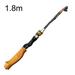 1.8M-2.7M Carbon Fiber Telescopic Fishing Rod Portable Sea Rod Throwing Rod