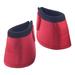 Horse Bell Boots Horse Bell Boots Set Equine Hoof Boot hoof bowl No Turn Anti Twist Lightweight Overreach Oxford cloth Neoprene Pair Durable Breathable Inner Long Lasting Red M
