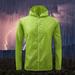 Beforeyayn Rain Jacket Women s Water-proof Breathable Raincoat Windbreaker Long Jacket Lightweight With HoodOutdoor Jacket Rain