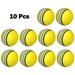 10pc Golf Swing Training Foam Balls Indoor Practice Rainbow Sponge Balls