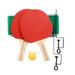 solacol Table Tennis Table Indoor Indoor Games Sport Portable Table Tennis Net Bracket Ping-Pong Paddles Kit Set