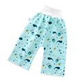 Comfy Children s Diaper Waterproof And Leakproof Elastic Waist Loose Shorts Girls Animal Print Clothes Premature Pants