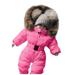 B aby Girls Snowsuit Romper Hooded Warm Outerwear Jacket Jumpsuit Coat Snowboard Overalls Women Snow Overalls for Girls