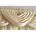 Crushed Beaded Valance (Ivory)