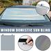Winter Holiday Savings! WJSXCAuto Rolling Shade Auto Sun Screen Auto Retractable Window Shade For Home Use D