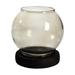 Clear Glass Candle Holders Windproof Nordic Style Creative Candle Cup Tea Light Holder Bowl Votive Candle Holders for Birthdays