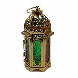 Lierteer Indain Moroccan Large Iron Tonal Tall Glass Lanterns Tealight Holder Garden Home 1