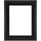 Plein Aire Open Back Frames - 3 Pack Of 1/2 Deep Frames For Canvas Panels Outdoor Artwork & More! - [Black - 6X6]