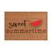 Fdelink Carpet Summer Welcome Sign Hello Sunshine Doormat Funny Cute Doormat Door Mat Welcome Friends Doormat Funny Doormat New Home Door Mat