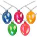 Pearl Multi-Colored Easter Egg String Light Set 7.25Ft White Wire