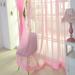KIHOUT Discount 1 PCS Pure Color Tulle Door Window Curtain Drape Panel Sheer Scarf Valances Home Decorations Colorful