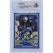 Tim Brown Oakland Raiders Autographed 1989 Score Series 1 #86 Beckett Fanatics Witnessed Authenticated Rookie Card with "Mr. Raider" Inscription