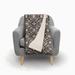 Bungalow Rose Tapestry Reverse Sherpa Blanket Sherpa in Gray/Brown | 60 H x 50 W in | Wayfair 96129045E0A64B15A1D4A2795BE327BF