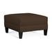 Braxton Culler Alexa 30" Wide Square Standard Ottoman Polyester in Brown | 19 H x 30 W x 30 D in | Wayfair 768-009/0321-72/ANTIQUEBLACK