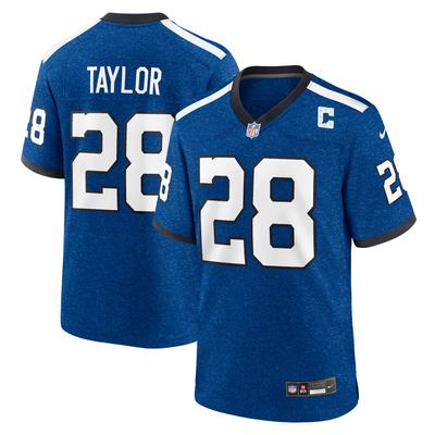 Indianapolis Colts Nike Game Indiana Nights Ausweichtrikot - königsBlau - Jonathan Taylor - Herren Image