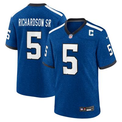 Indianapolis Colts Nike Game Indiana Nights Ausweichtrikot - königsBlau - Anthony Richardson - Herren Image
