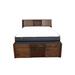 Forest Designs 20" Platform Bed, Solid Wood | 20 H x 63 W x 83 D in | Wayfair 3021-BR