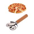 East Urban Home Pizza Cutter Stainless Steel in Gray | 5.9 H x 2.8 W in | Wayfair ADEC45EA65B149B6B4E1F3E75DC7F14B