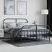 Latitude Run® Audriel Bed in Black | 39.4 H x 61.4 W x 81.5 D in | Wayfair 52DA80E556704EAAB1F058BF0D84AFE8