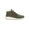 Schnürschuh JACK WOLFSKIN "CAMPFIRE CHAKKA MID M", Gr. UK 9 - EU 43, Normalschaft, grün (island, moss), Main Material Second Material 50% Wool; 50% Polyester Lining 100% Polyamide Sole 100% Rubber/ EVA, Schuhe