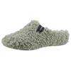Pantoffel VERBENAS, Damen, Gr. 41, grün (olivgrün), Textil, klassisch, Schuhe Pantoffeln Plüsch Hausschuh Hausschuh, Hausschuh, Homeslipper, Clog in kuscheliger Optik